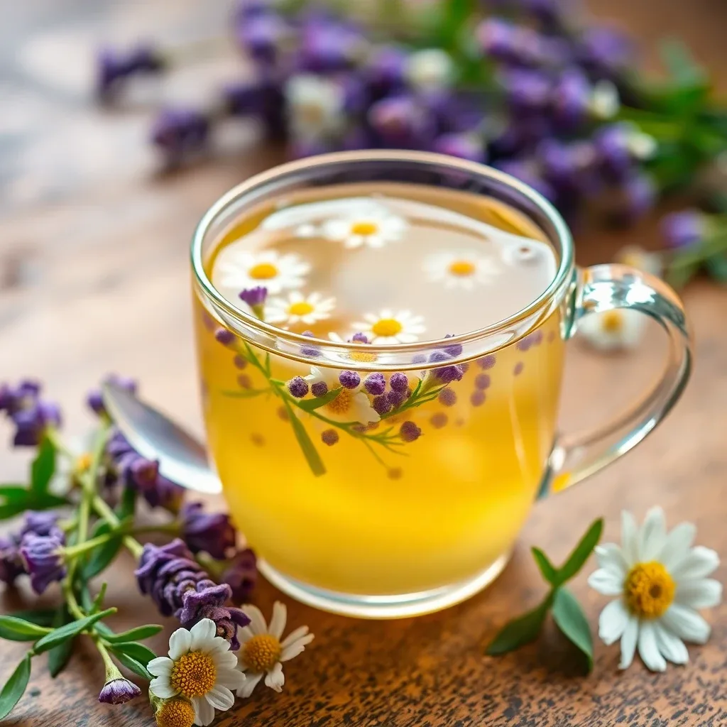 Lavender Chamomile Herbal Tea