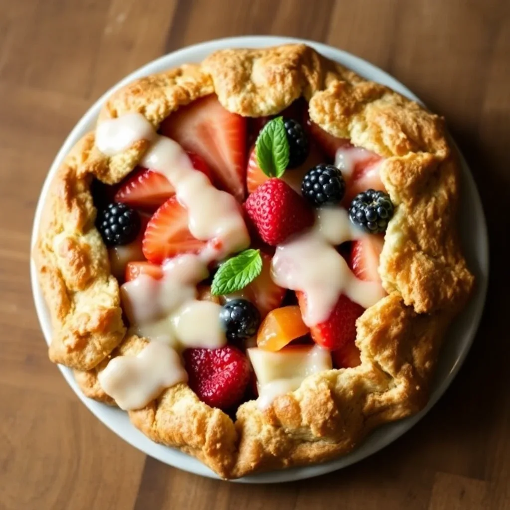 Seasonal Fruit Galette
